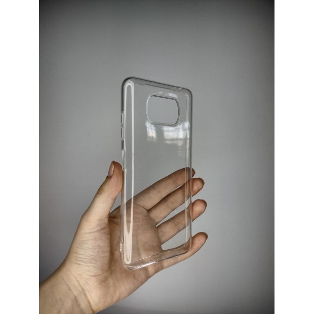 Силікон WS для Xiaomi Poco X3  /  Poco X3 Pro (Прозорий)