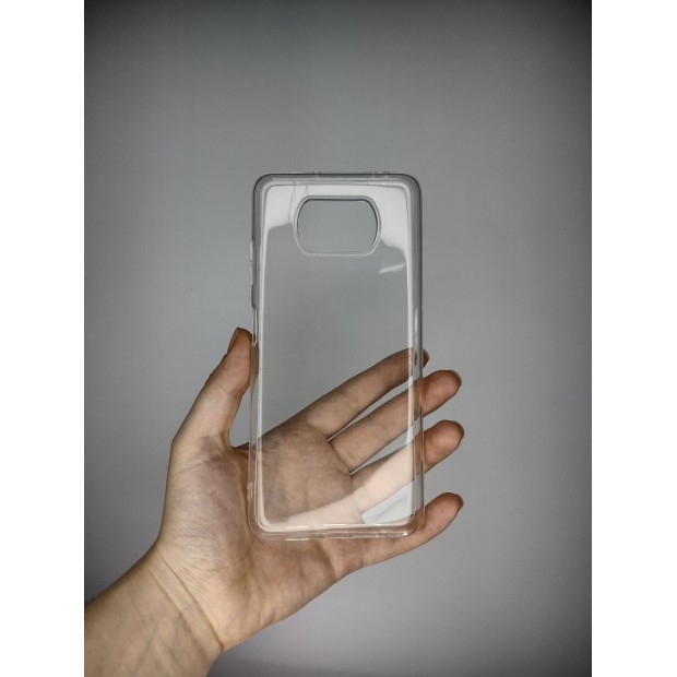 Силікон WS для Xiaomi Poco X3  /  Poco X3 Pro (Прозорий)