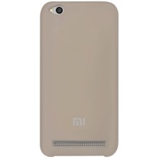 Силикон Original Case Logo Xiaomi Redmi 5a (Бежевый)