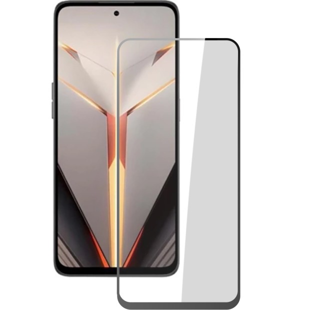 Захисне скло 5D Standard ZTE Nubia Neo 2 4G / 5G Чорний