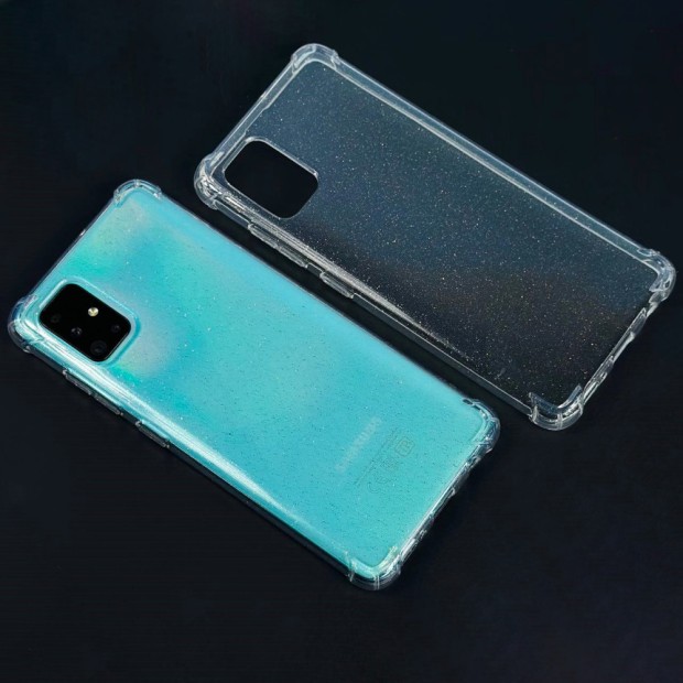 Силикон Brilliant 3D Xiaomi Redmi Note 9S / Note 9 Pro (Прозрачный)