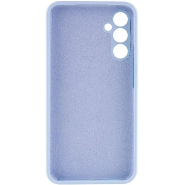 Силікон Original Samsung Galaxy S24 Plus  /  S25 Plus (ShutCam) (Блакитний)