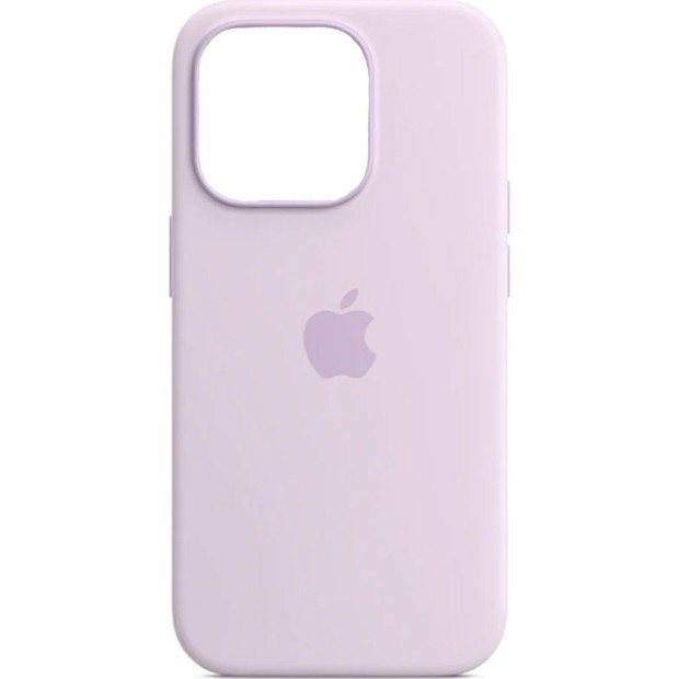 Силіконовий чохол Original RoundCam для Apple iPhone 15 Pro (71) у кольорі Світлий Гліцин.