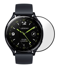 Захисне скло 5D для Xiaomi Redmi Watch 2 Чорне