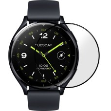 Захисне скло 5D для Xiaomi Redmi Watch 2 Чорне Захисне скло 5D для Xiaomi Redmi Watch 2 Чорне