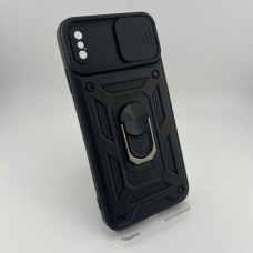 Бронь-чехол Ring Serge Armor Case Apple iPhone XS Max (ShutCam) (Чёрный) Бронь-чехол Ring Serge Armor Case Apple iPhone XS Max (ShutCam) (Чёрный)