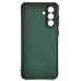 Силикон Original Samsung Galaxy A56 (ShutCam) (Тёмно-зелёный)