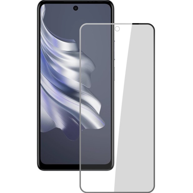 Захисне скло 5D Standard Tecno Spark 20 Pro (KJ6) Чорний