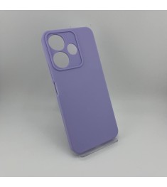 Силіконовий чохол Original Xiaomi Redmi 13 4G  /  Poco M6 4G (ShutCam) (Фіалкови..