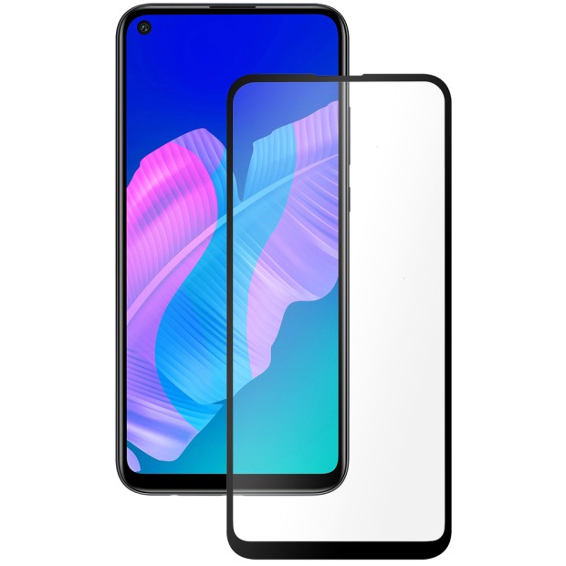 Защитное стекло 5D Standard Huawei P40 Lite E Black