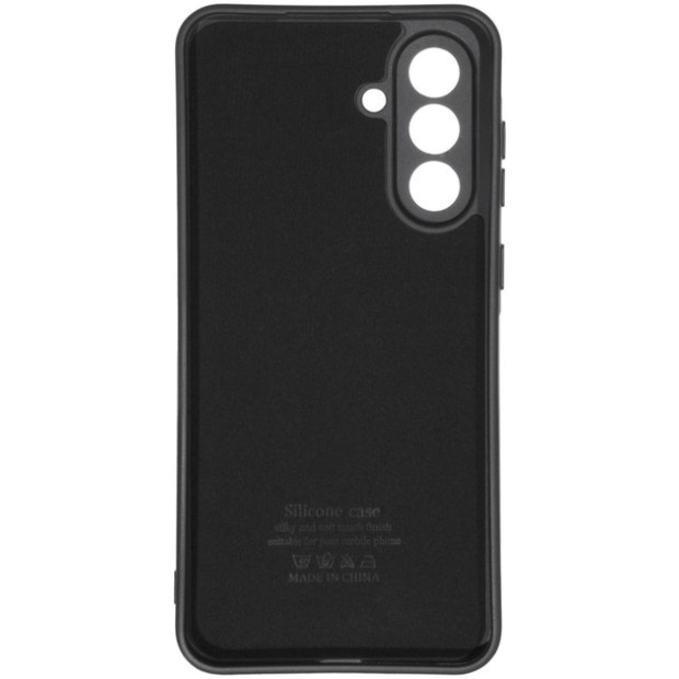Силікон Original Premium Samsung Galaxy A56 (ShutCam) (Чорний)