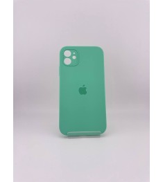 Силіконовий чохол Original Square RoundCam для Apple iPhone 11 (49) Аквамарин Силіконовий чохол Original Square RoundCam для Apple iPhone 11 (49) Аквамарин