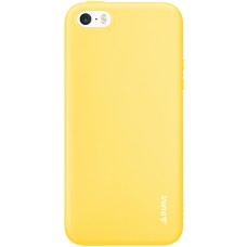 Силикон iNavi Color Apple iPhone 5 / 5s / SE (желтый)