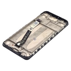 Дисплей для Xiaomi Redmi Note 9 з чорним тачскрином та корпусною рамкою