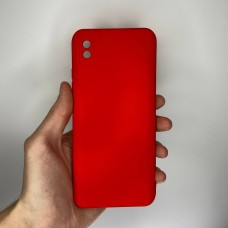 Силіконовий оригінальний чохол 360 для Xiaomi Redmi 9A (ShutCam) (Червоний)