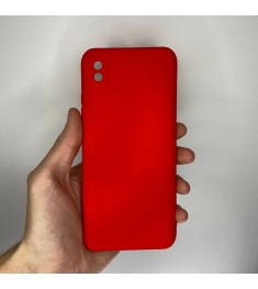 Силіконовий оригінальний чохол 360 для Xiaomi Redmi 9A (ShutCam) (Червоний)