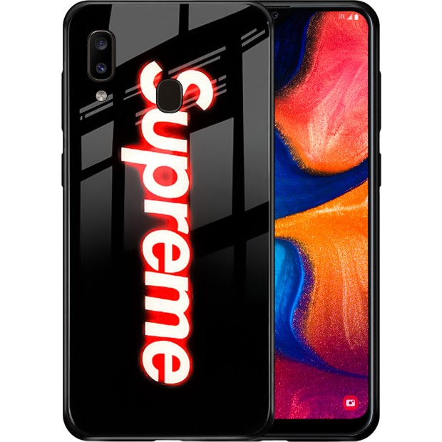 Накладка Luminous Glass Case Samsung A20 / A30 (2019) (Supreme)