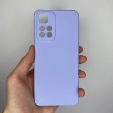 Силіконовий оригінальний 360-чохол для Xiaomi Redmi Note 11 Pro Plus 5G (ShutCam) (Фіалковий)
