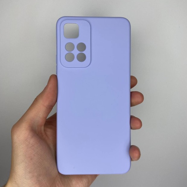 Силіконовий оригінальний 360-чохол для Xiaomi Redmi Note 11 Pro Plus 5G (ShutCam) (Фіалковий)