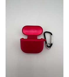 Чохол для навушників Full Silicone Case with Microfiber Apple AirPods 4 (04) Рож..