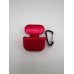 Чохол для навушників Full Silicone Case with Microfiber Apple AirPods 4 (04) Рожевий Червоний