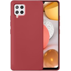 Силикон Original 360 Case Samsung Galaxy A42 (Клубничный)