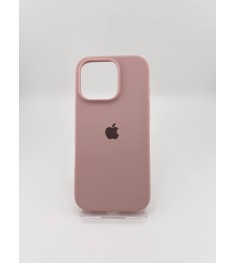 Оригінальний силіконовий чохол для Apple iPhone 16 Pro (08) Pink Sand
