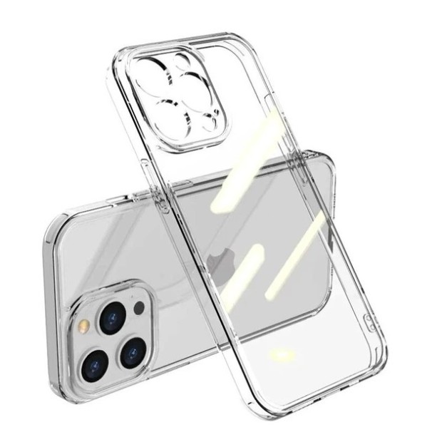 Силікон 6D Apple iPhone 16e (ShutCam) (Прозорий) Силікон 6D Apple iPhone 16e (ShutCam) (Прозорий)