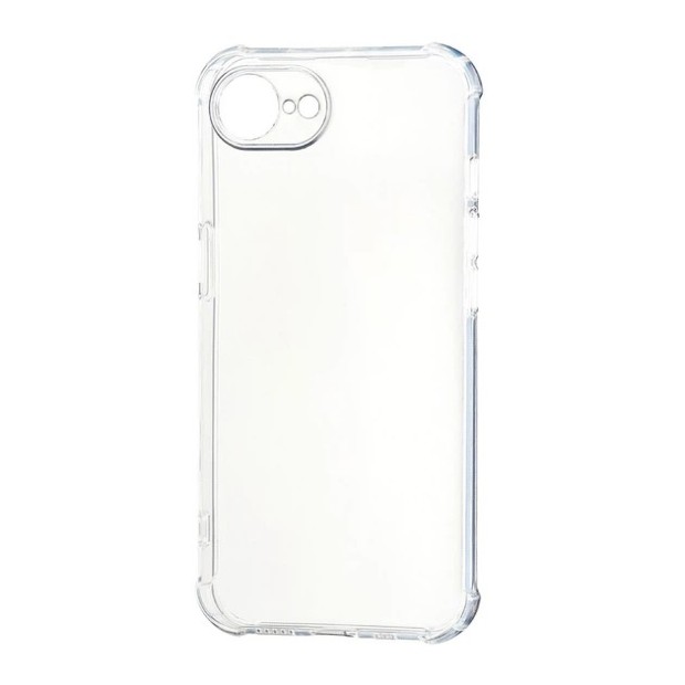Силікон 6D Apple iPhone 16e (ShutCam) (Прозорий) Силікон 6D Apple iPhone 16e (ShutCam) (Прозорий)