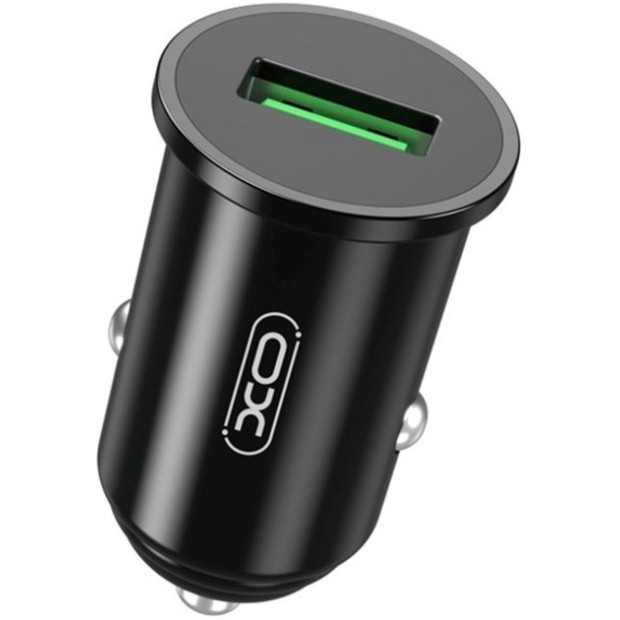АЗП-адаптер XO CC35 18W QC3.0 (Чорний)