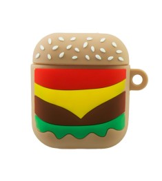Футляр для наушников Apple AirPods Cartoon (Burgers)