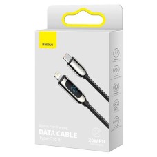 USB-кабель Baseus Display 20W (1m) (Type-C-Lightning) (Чёрный) CATLSK-01