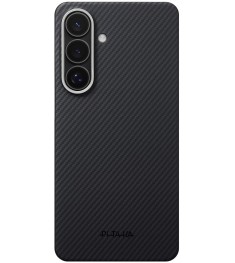 Накладка Pitaka Edge Ultra-Slim Case Classic Twill 600D Samsung Galaxy S26 (Чорн..