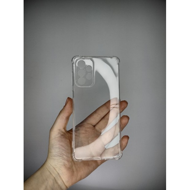 Силикон 6D Samsung Galaxy A73 (ShutCam) (Прозрачный)