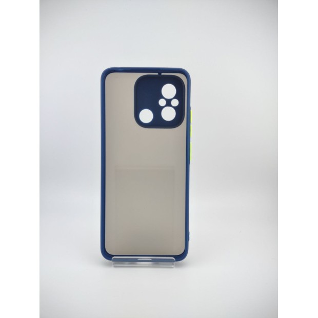 Case Totu Gingle Series for Xiaomi Redmi 12C  /  11A (Dark Blue)