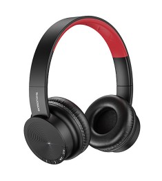 Беспроводные накладные наушники-гарнитура Borofone BO11 Maily Bluetooth (Чёрный)..