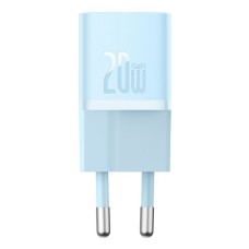СЗУ-адаптер Baseus GaN5 20W (1Type-C) (Голубой) CCGN050103