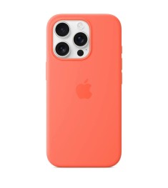 Чохол Silicone Case with MagSafe Apple iPhone 16 Pro (Tangerine)