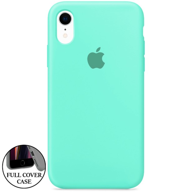 Силіконовий чохол Original Round для Apple iPhone XR (23) Sea Blue