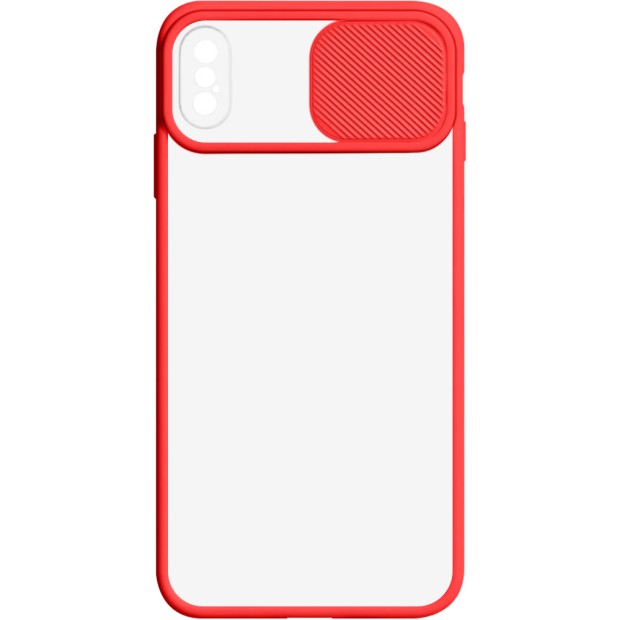 Totu Curtain Case for Apple iPhone XS Max (Red)