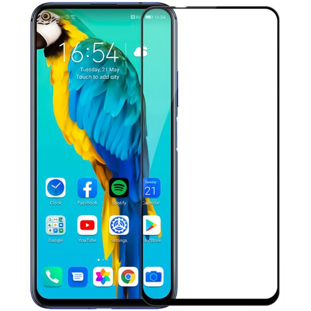 Захисне скло 5D Standard для Huawei Honor 20  /  20 Pro Чорне