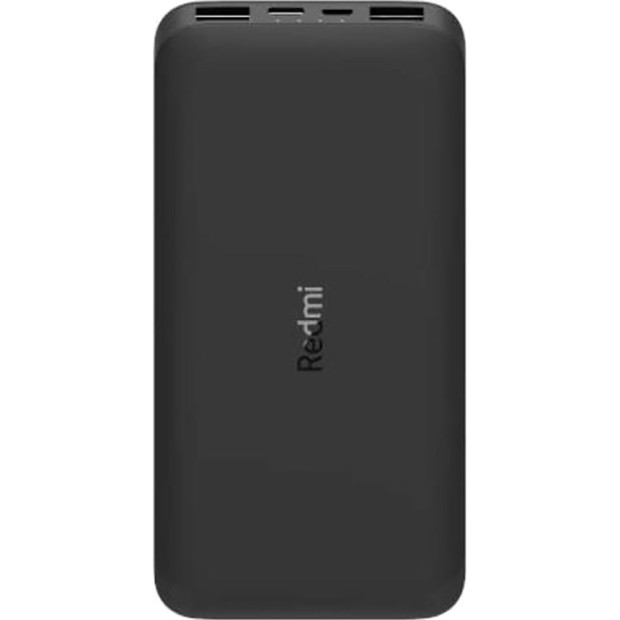 Зовнішній акумулятор Xiaomi Redmi Power Bank 10000mAh Black (PB100LZM / VXN4305GL)