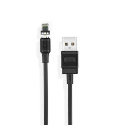 USB-кабель XO NB187 Magnetic 1м (Lightning) (Чёрный) DT