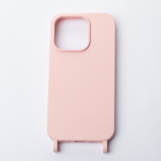 Накладка Cord Case Apple iPhone 15 Pro Max (Рожевий)