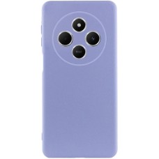 Силікон оригінальний Xiaomi Redmi 14C  /  Poco C75 (захист камери) (бузковий)