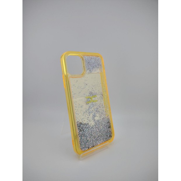 Силикон Soft Sparkles Apple iPhone 11 (Yellow)