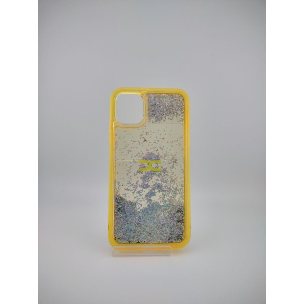 Силіконовий чохол Soft Sparkles для Apple iPhone 11 (Жовтий)