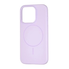 Силикон Original Round Case with MagSafe Apple iPhone 15 Pro Max (71) Light Glycine