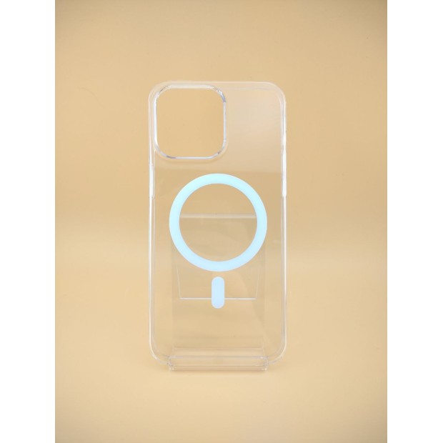 Чохол Clear Case Premium with MagSafe для Apple iPhone 15 Pro Max (Прозорий)