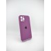 Силикон Original RoundCam Case Apple iPhone 12 Pro (28) Brinjal